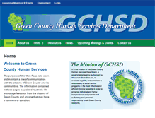 Tablet Screenshot of gchsd.org